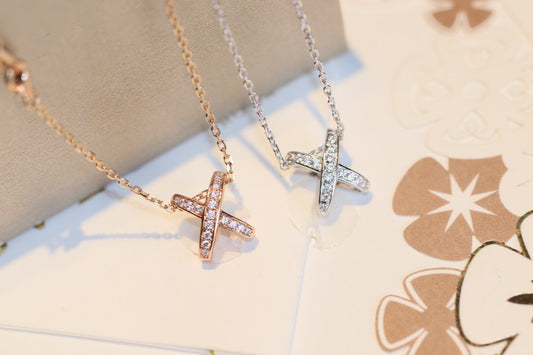 [Echo Fine ]JEUX DE DIAMOND NECKLACE