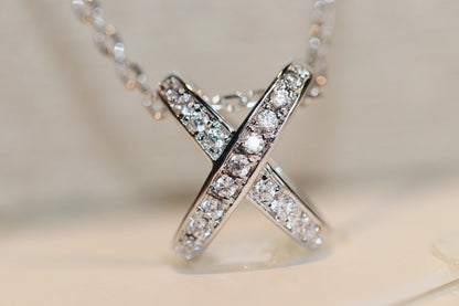 [Echo Fine ]JEUX DE DIAMOND NECKLACE