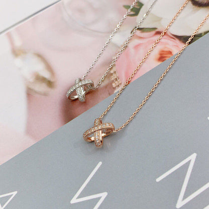 [Echo Fine ]JEUX DE DIAMOND NECKLACE