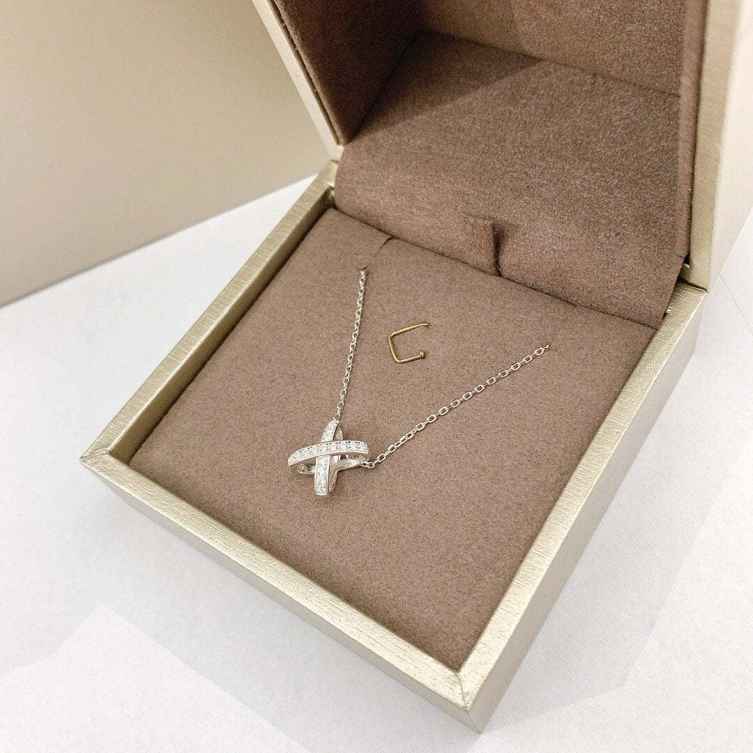 [Echo Fine ]JEUX DE DIAMOND NECKLACE