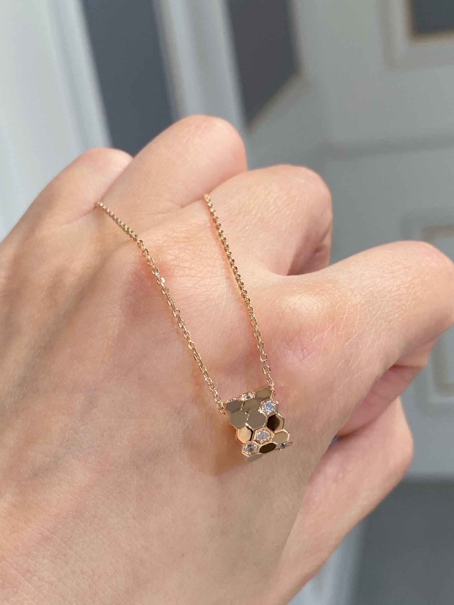 [Echo Fine ]BEE LOVE DIAMOND NECKLACE
