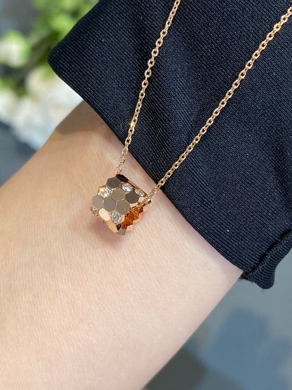 [Echo Fine ]BEE LOVE DIAMOND NECKLACE