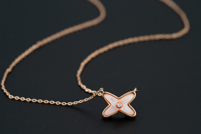 [Echo Fine ]JEUX DE NECKLACE 1 DIAMOND