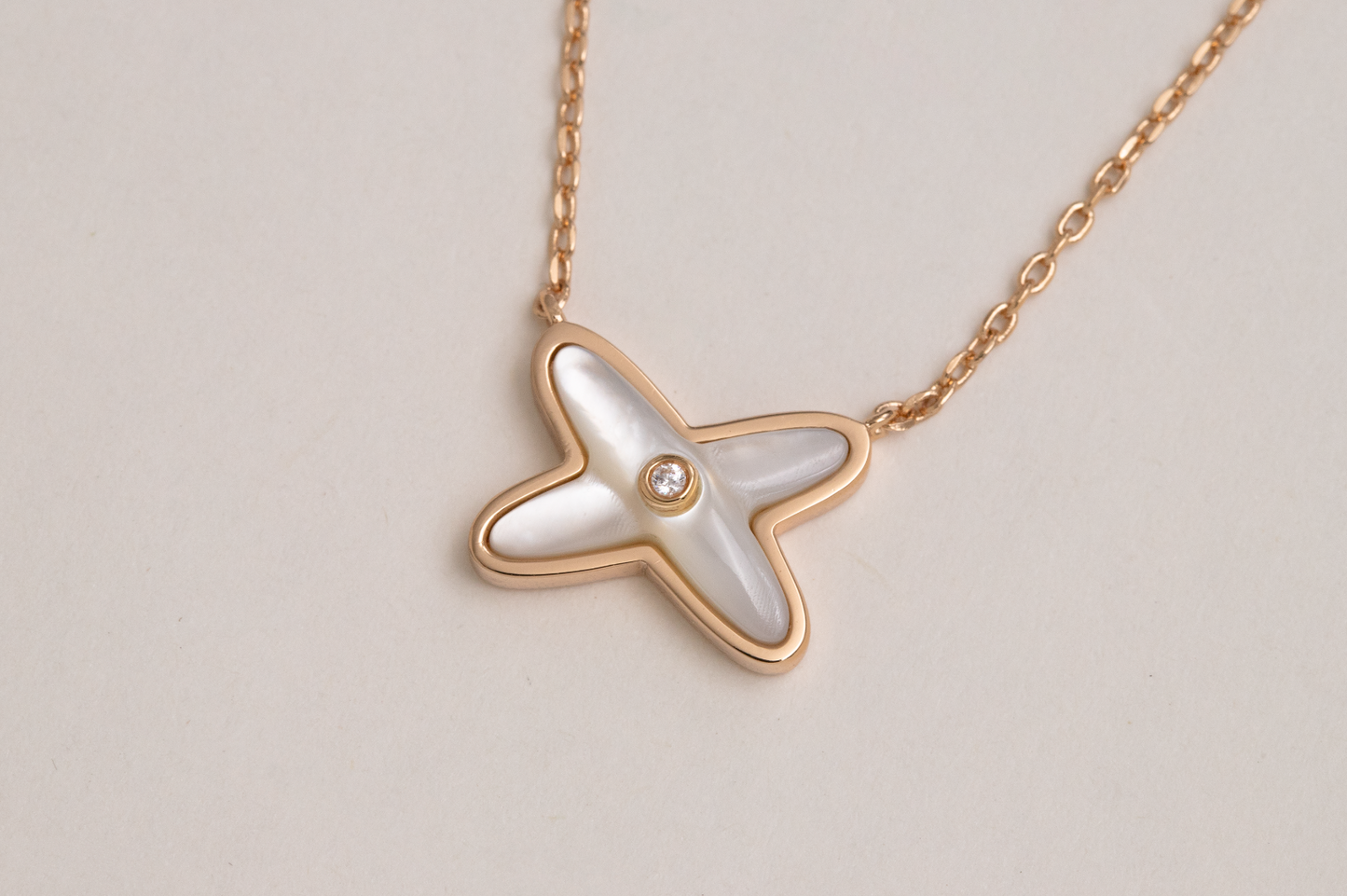[Echo Fine ]JEUX DE NECKLACE 1 DIAMOND