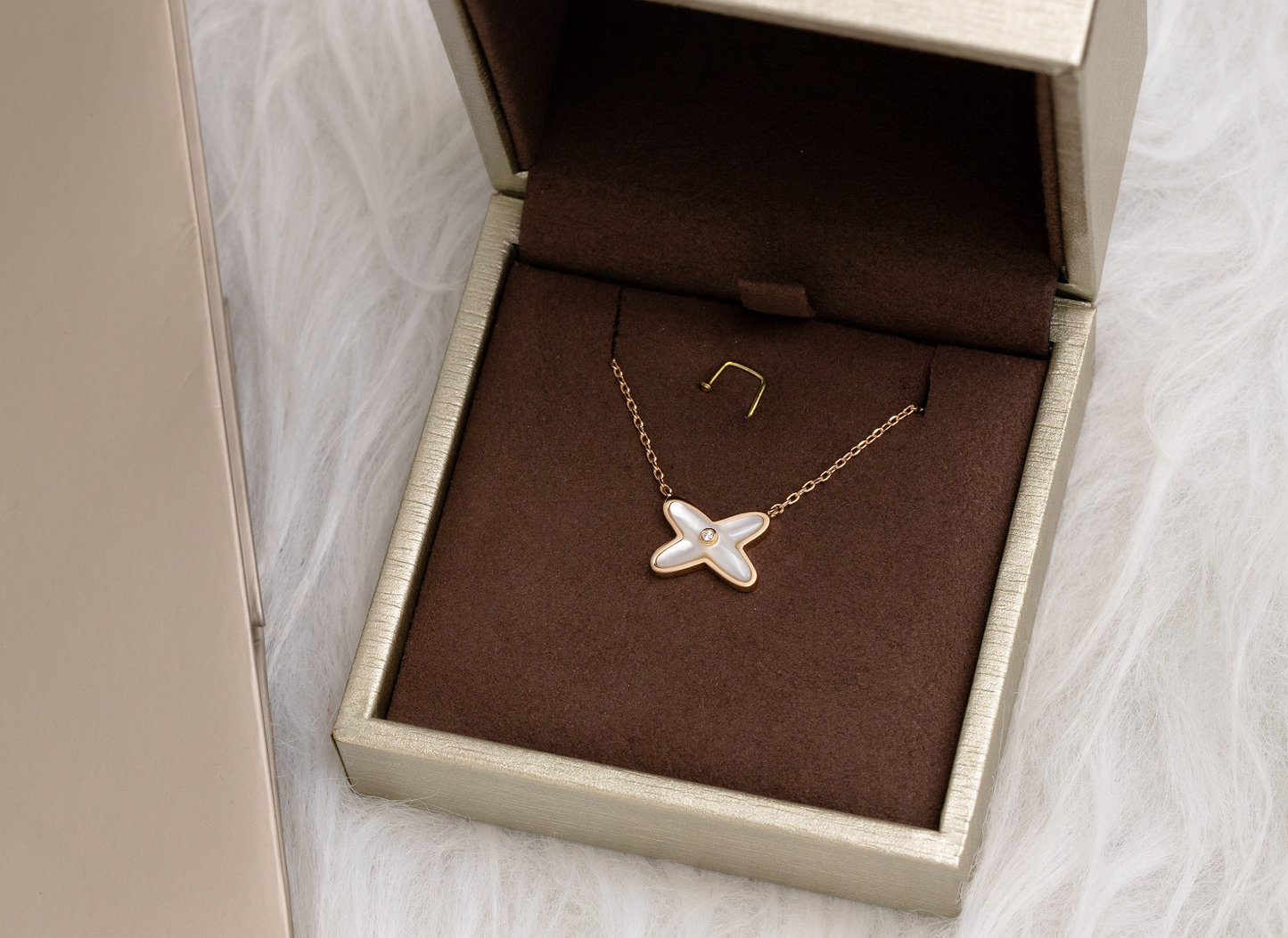 [Echo Fine ]JEUX DE NECKLACE 1 DIAMOND