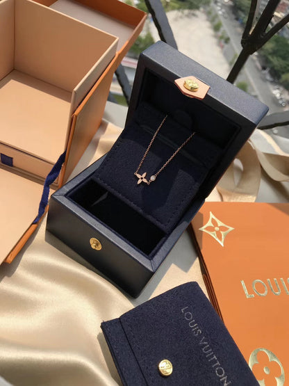 [Echo Fine ]BLOSSOM PENDANT PINK GOLD AND DIAMOND