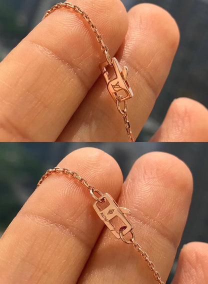 [Echo Fine ]BLOSSOM PENDANT PINK GOLD AND DIAMOND