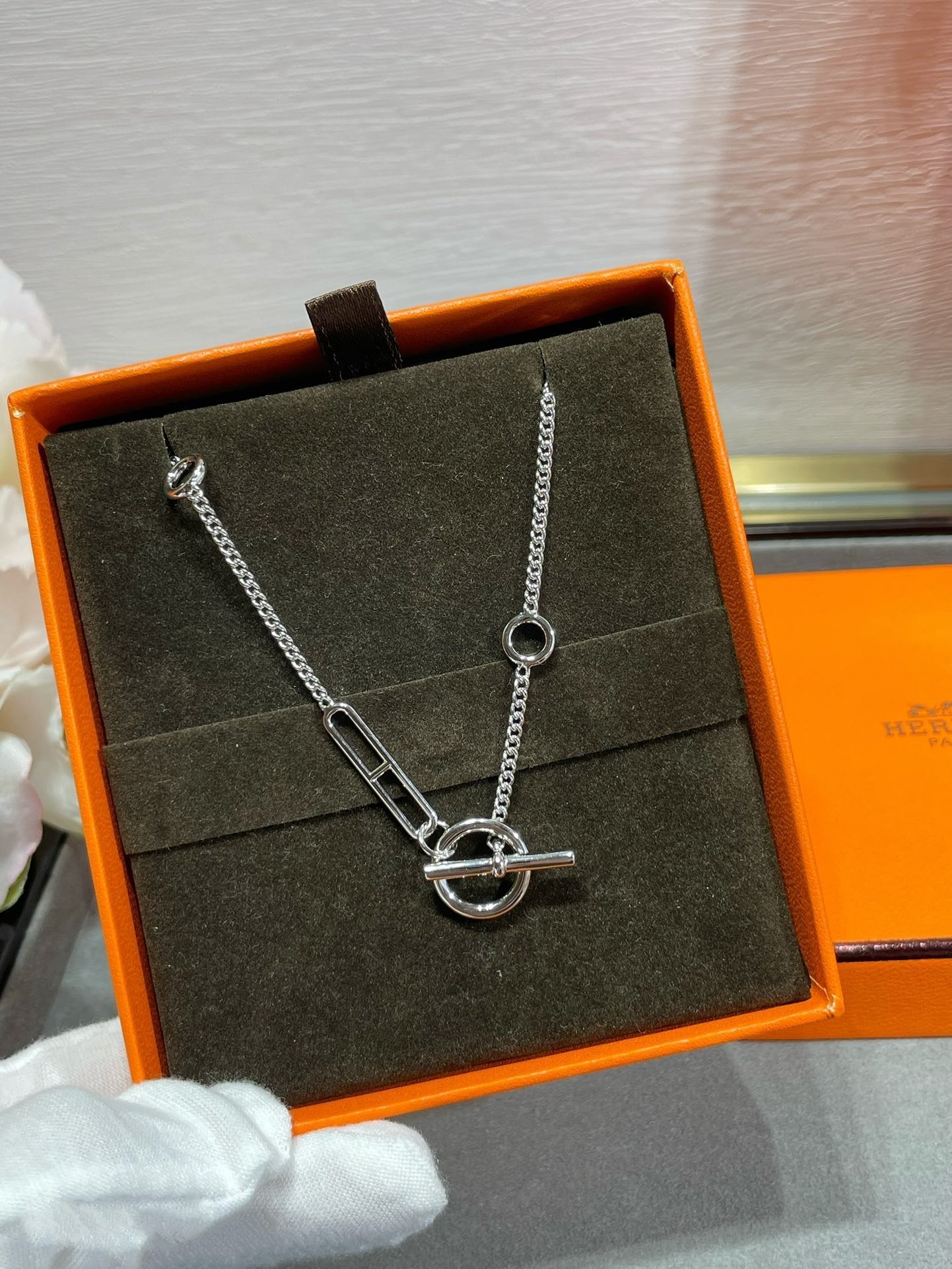 [Echo Fine ]HM STERLING CHAINE D'ANCRE HEART
