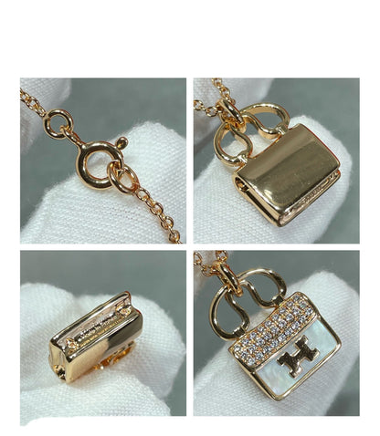 [Echo Fine ]H CIRCE MOISSANITE PENDANT NECKLACE GOLD