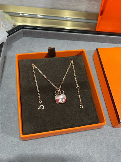 [Echo Fine ]H CIRCE MOISSANITE PENDANT NECKLACE GOLD