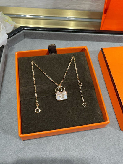 [Echo Fine ]H CIRCE MOISSANITE PENDANT NECKLACE GOLD