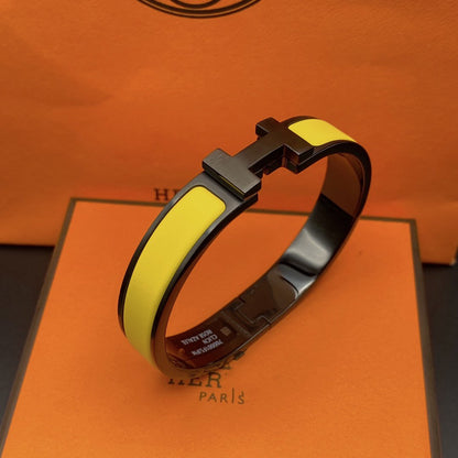 [Echo Fine ]CLIC HM SO BLACK YELLOW BRACELET