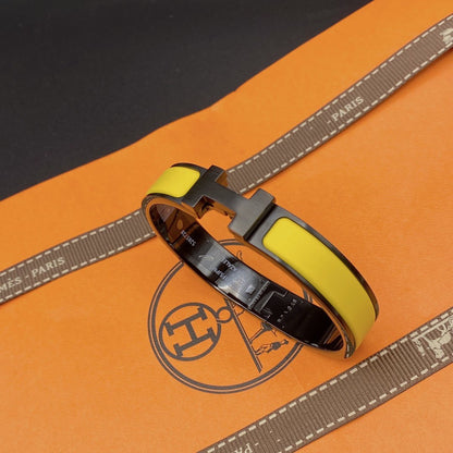 [Echo Fine ]CLIC HM SO BLACK YELLOW BRACELET