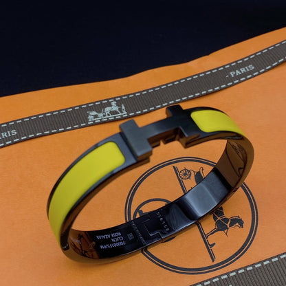 [Echo Fine ]CLIC HM SO BLACK YELLOW BRACELET