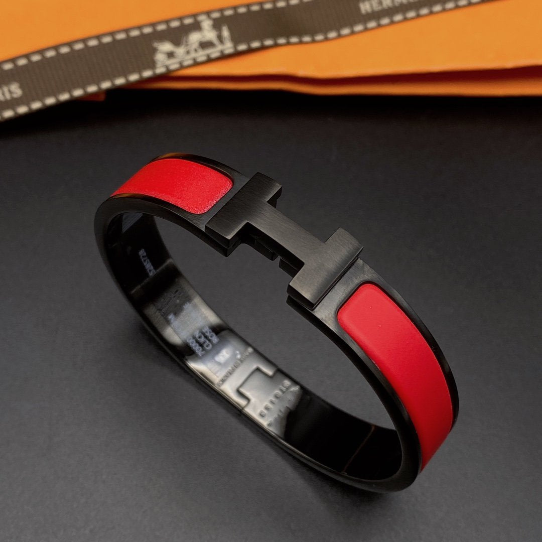 [Echo Fine ]CLIC HM SO BLACK RED BRACELET