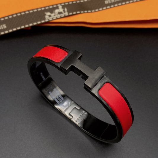 [Echo Fine ]CLIC HM SO BLACK RED BRACELET