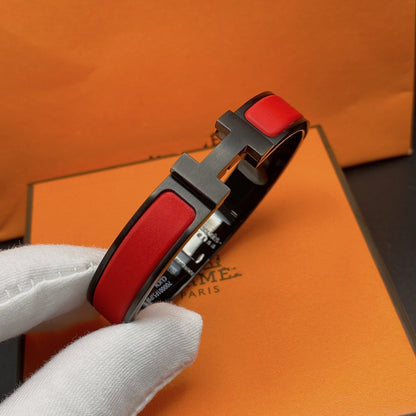 [Echo Fine ]CLIC HM SO BLACK RED BRACELET