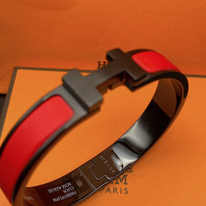 [Echo Fine ]CLIC HM SO BLACK RED BRACELET
