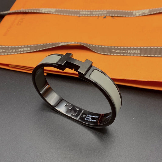 [Echo Fine ]CLIC HM SO BLACK GREY BRACELET