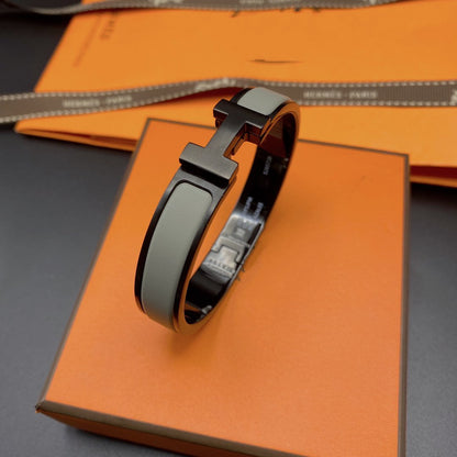 [Echo Fine ]CLIC HM SO BLACK GREY BRACELET