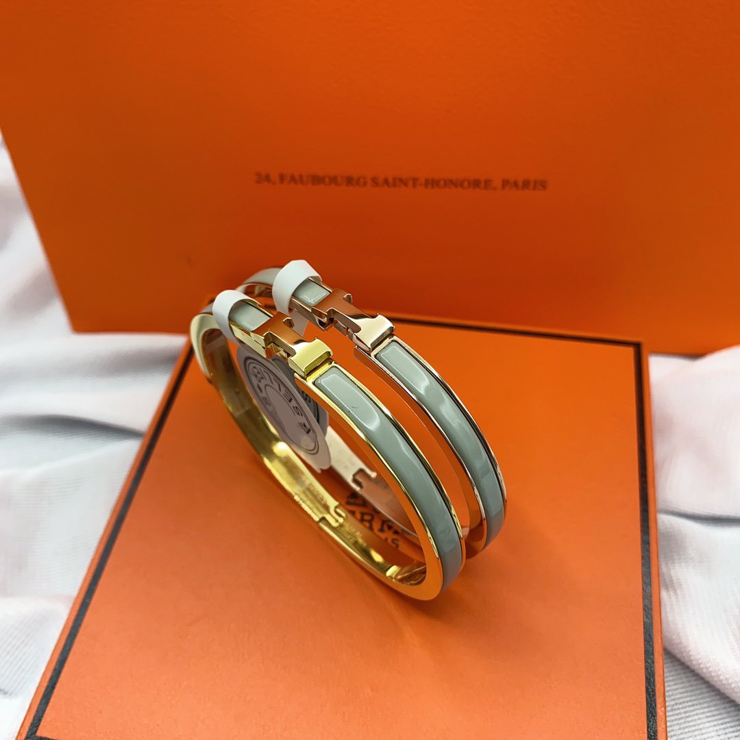 [Echo Fine ]CLASSIC HM CLIC GREEN 8MM ENAMEL BRACELET
