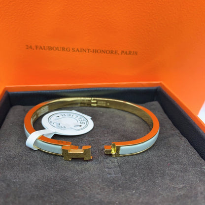 [Echo Fine ]CLASSIC HM CLIC GREEN 8MM ENAMEL BRACELET