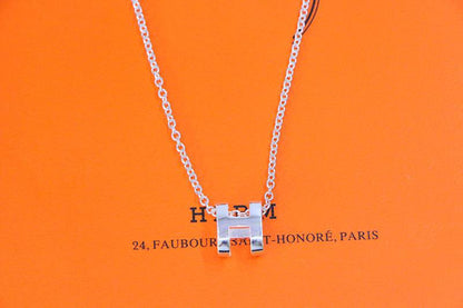 [Echo Fine ]HM NECKLACE H LETTER OVAL SERIES