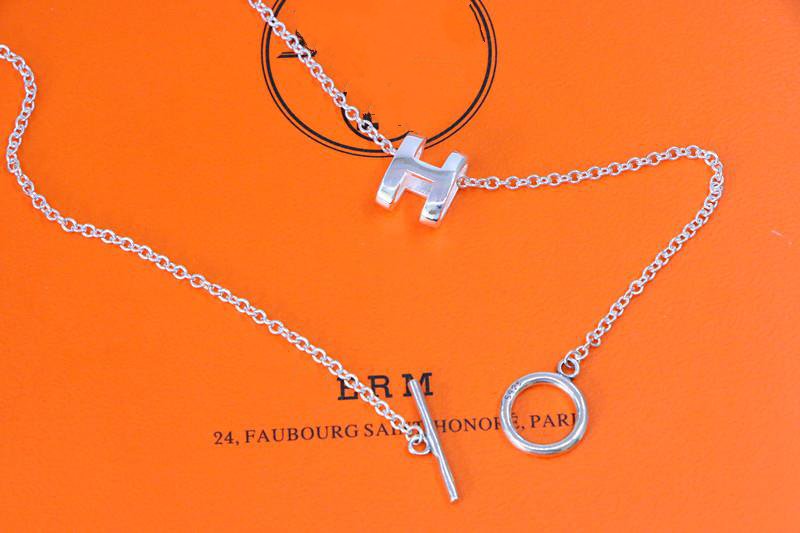 [Echo Fine ]HM NECKLACE H LETTER OVAL SERIES
