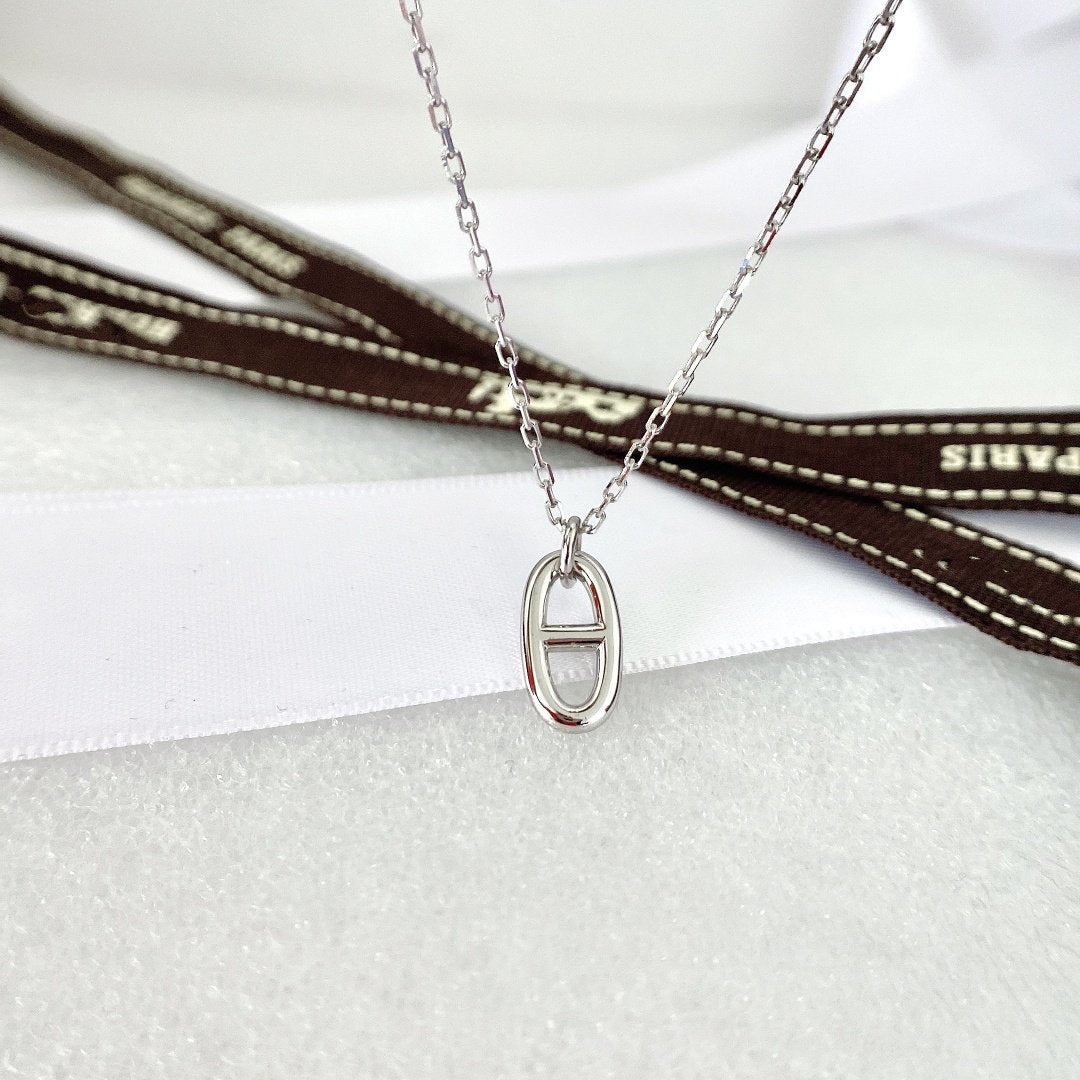 [Echo Fine ]HM PIG NOSE NECKLACE