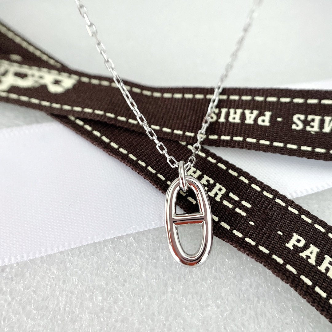 [Echo Fine ]HM PIG NOSE NECKLACE