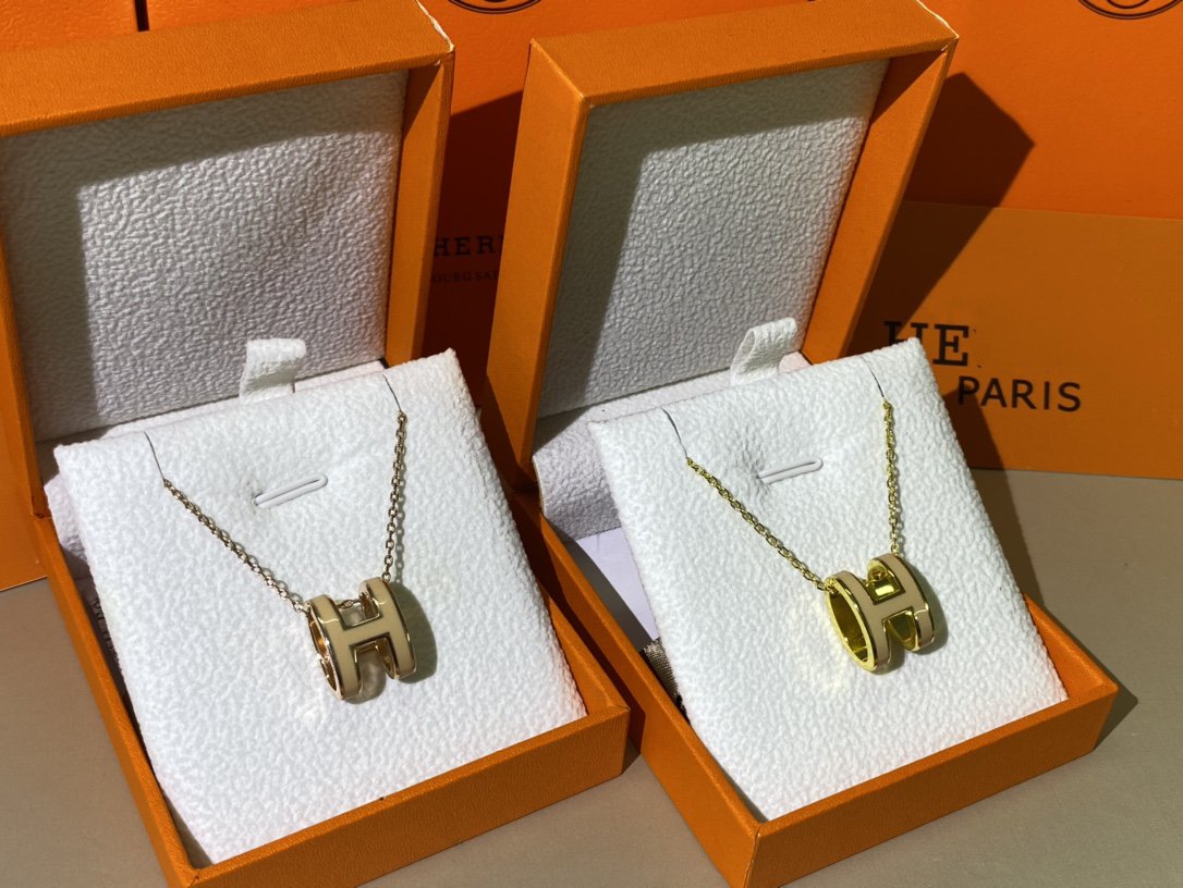 [Echo Fine ]HM CLIC YELLOW ENAMEL GOLD NECKLACE