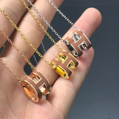 [Echo Fine ]H NECKLACE BROWN