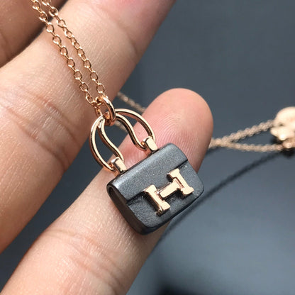 [Echo Fine ]WOMEN'S HM AMULETTES CONSTANCE PENDANT NECKLACE
