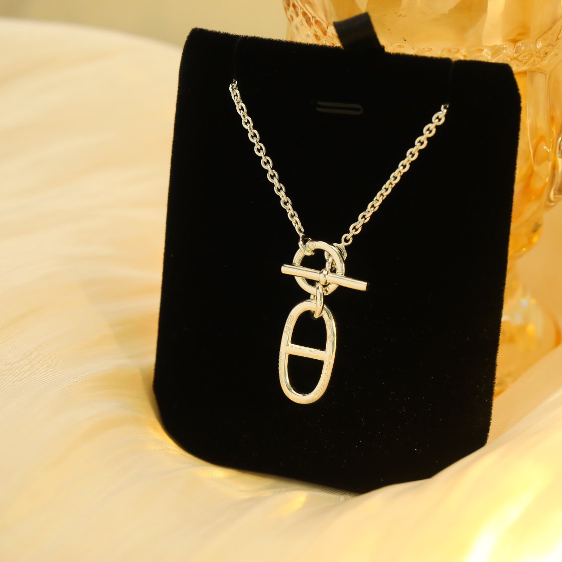[Echo Fine ]HM CHAINE D'ANCRE PENDANT NECKLACE STERLING SILVER