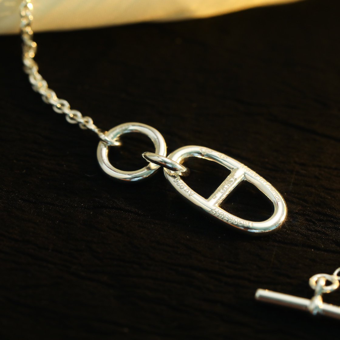 [Echo Fine ]HM CHAINE D'ANCRE PENDANT NECKLACE STERLING SILVER