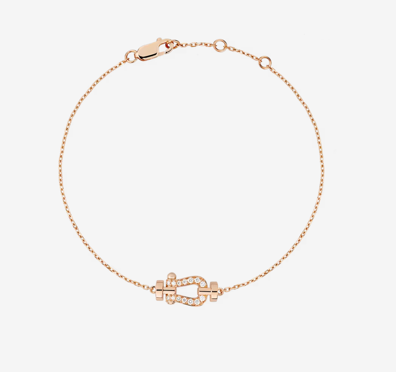 [Echo Fine ]FORCE 10 FULL DIAMOND BUCKLE CHAIN LINK MINI MODEL