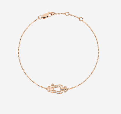 [Echo Fine ]FORCE 10 FULL DIAMOND BUCKLE CHAIN LINK MINI MODEL