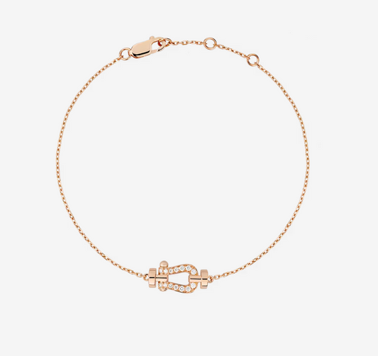 [Echo Fine ]FORCE 10 FULL DIAMOND BUCKLE CHAIN LINK MINI MODEL