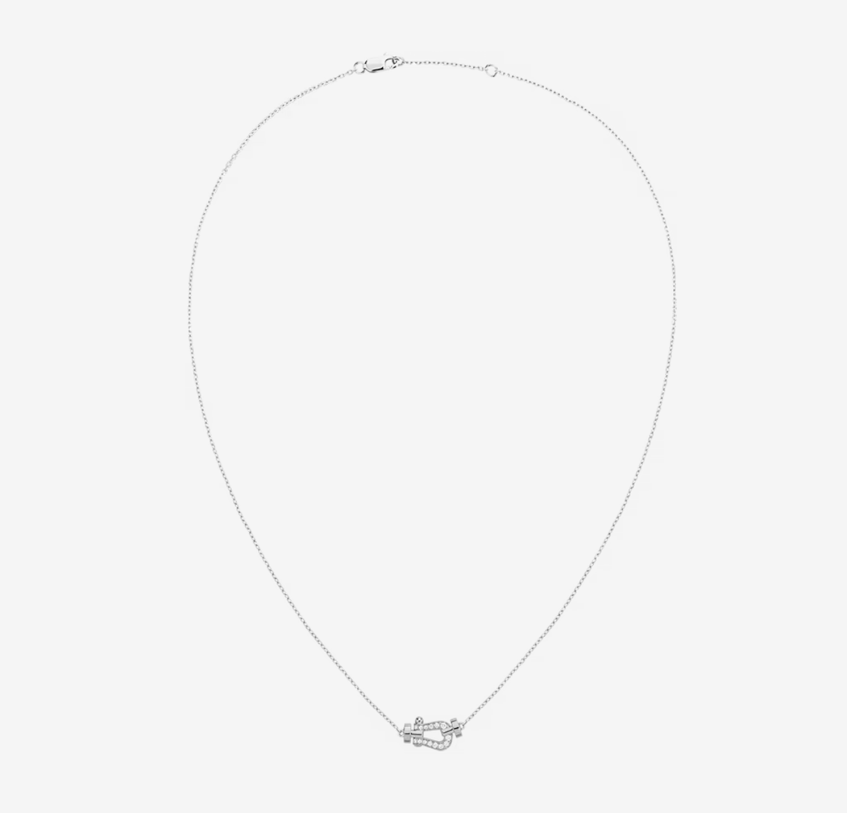 [Echo Fine ]FORCE 10 DIAMOND SILVER NECKLACE MINI MODEL