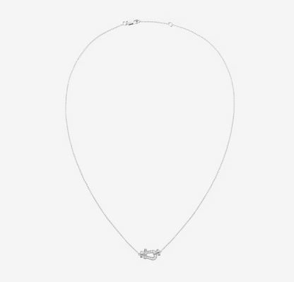 [Echo Fine ]FORCE 10 DIAMOND SILVER NECKLACE MINI MODEL