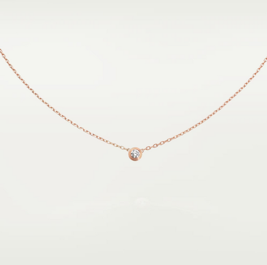 [Echo Fine ]DAMOUR DIAMOND NECKLACE