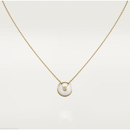 [Echo Fine ]AMULETTE ROSE GOLD MOP NECKLACE