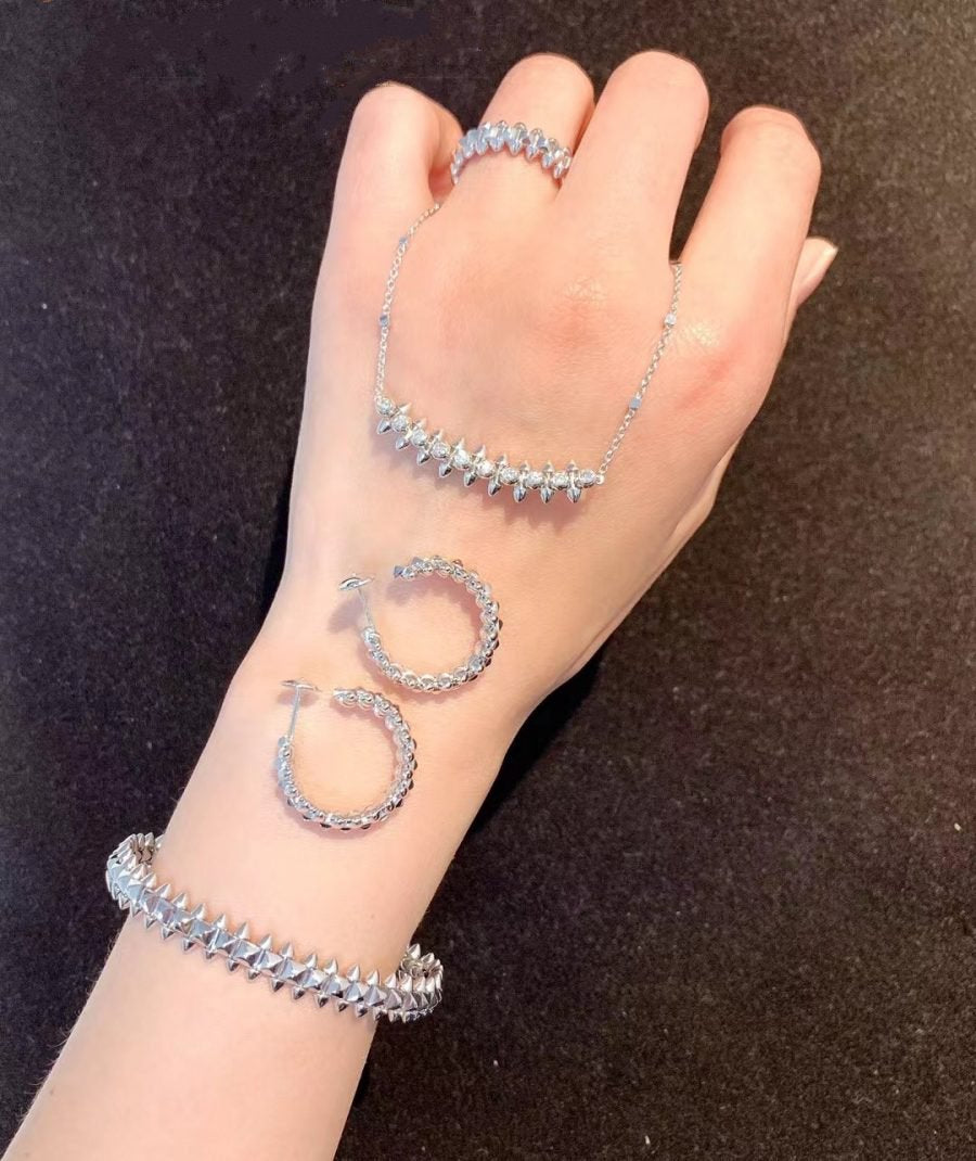 [Echo Fine ]CLASH SILVER BRACELET