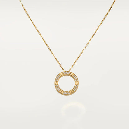 [Echo Fine ]LOVE NECKLACE ADJUSTABLE ROSE GOLD