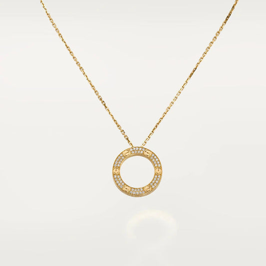 [Echo Fine ]LOVE NECKLACE ADJUSTABLE ROSE GOLD