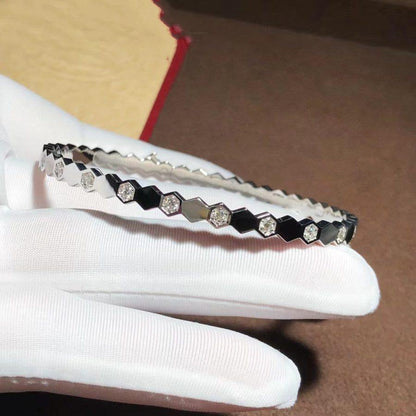 [Echo Fine ]BEE LOVE SILVER DIAMOND BRACELET