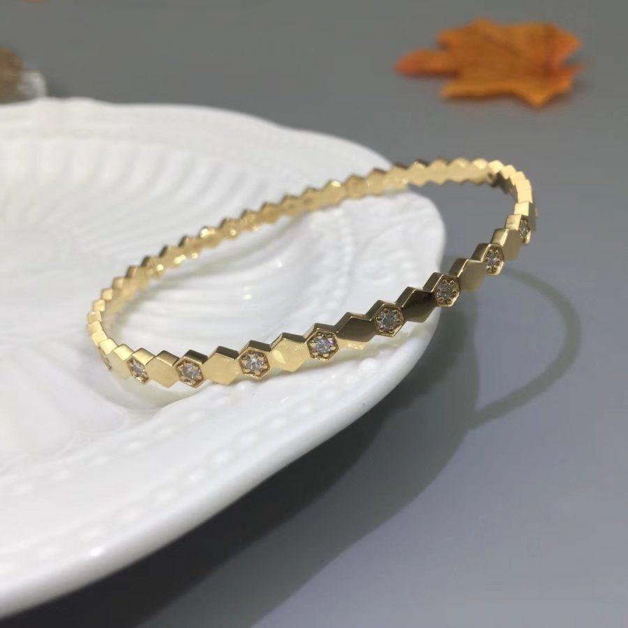 [Echo Fine ]BEE LOVE GOLD DIAMOND BRACELET