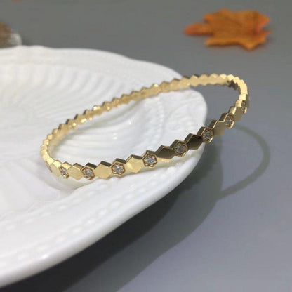 [Echo Fine ]BEE LOVE GOLD DIAMOND BRACELET