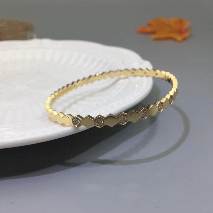 [Echo Fine ]BEE LOVE GOLD DIAMOND BRACELET