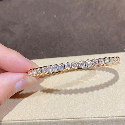 [Echo Fine ]BEE LOVE GOLD BRACELET FULL DIAMOND